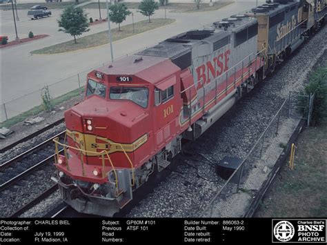 The Bnsf Photo Archive Gp60m 101