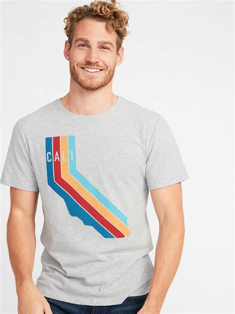 Soft Washed Cali Graphic Tee For Men Old Navy