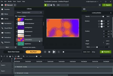 Camtasia Adds New Visual Effects Filters And Other Major