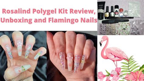 Rosalind Opal Polygel Kit Review Unboxing Flamingo Nails Femi