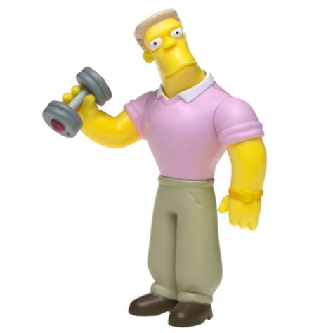 Playmates The Simpsons Rainer Wolfcastle Series 11 Action Figure