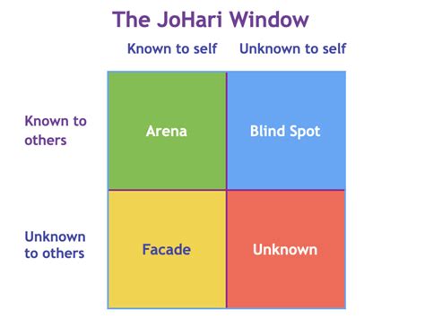 The Johari Window Your Coaching Journey