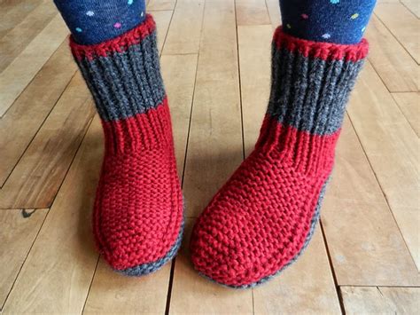 Chaussons Tricot Tutoriel Marie Claire Atelier Yuwa Ciao Jp