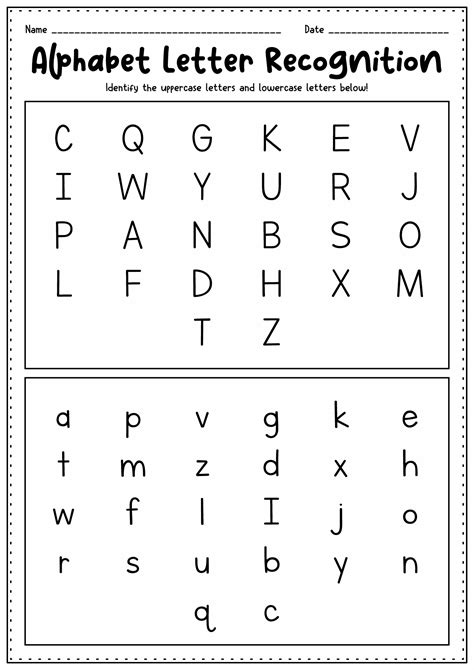 Alphabet Letter Recognition Games