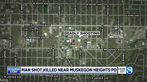 Man Shot Killed Near Muskegon Heights Pd Youtube