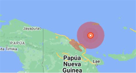 Terremoto en Papúa Nueva Guinea Sismo de magnitud 6 3 sacude Papúa