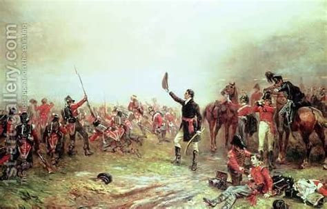 Battle Of Waterloo Painting at PaintingValley.com | Explore collection ...