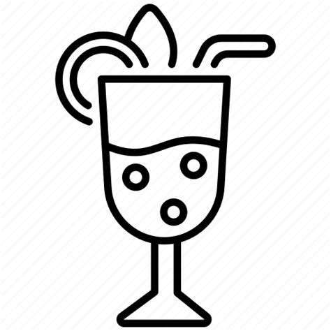 Cocktail Drink Glass Beverage Juice Alcohol Summer Icon Download On Iconfinder