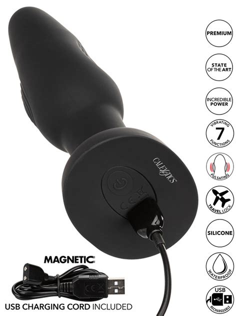 Bionic Dual Pulsating Anal Probe From California Exotic Novelties