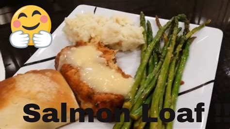 Salmon Loaf With Gravy Salmon Recipe How To Cook Salmon Youtube