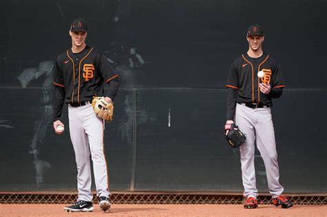 The Rogers Twins Reunite In The Giants Bullpen And Their Parents Couldn