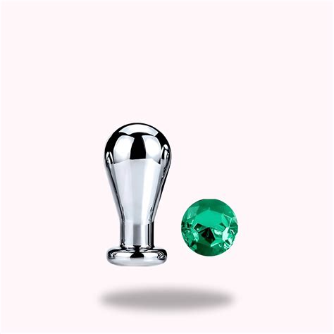 Plug Anal Ampoule Diamant Vert Plug Anal Fr
