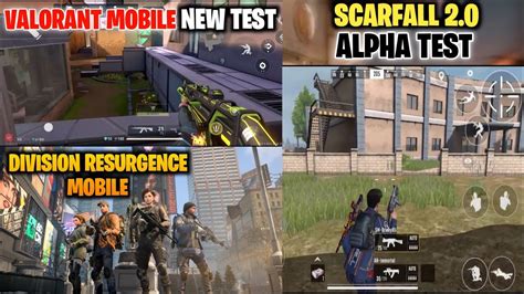 Valorant Mobile New Beta Scarfall 2 0 Alpha Test Division