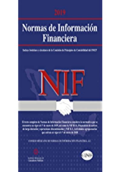 Free Pdf Normas De Informaci N Financiera Nif Normativos