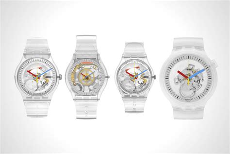 Swatch Skin Classic Clearly Skin Mm Transparent Watch