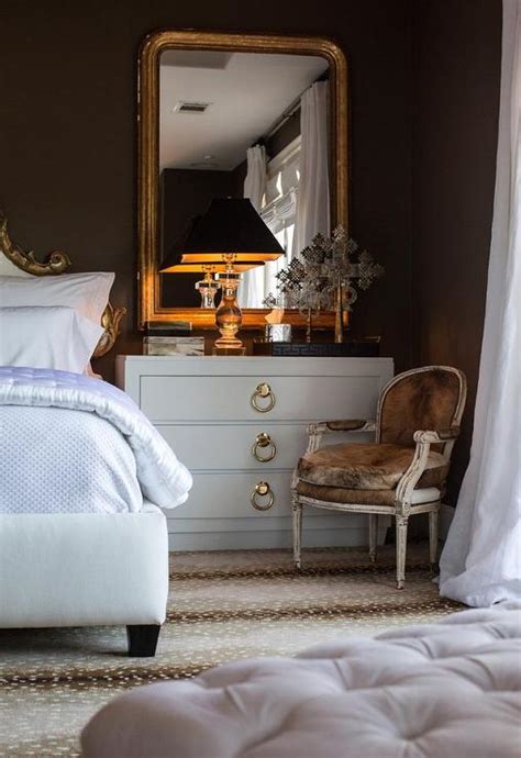 Woodbank Lane: GOING GOLD: BEDROOM MIRROR BEFORE AND AFTER