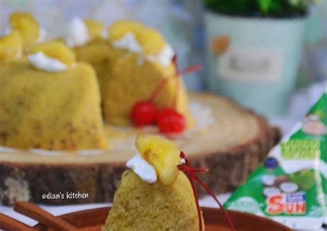 Resep Cake Pisang Kukus Simple Tanpa Mixer Oven Oleh Dian S