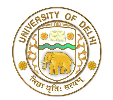 Delhi University Du Logo Sk Gold Trans High Resolution Tra Flickr