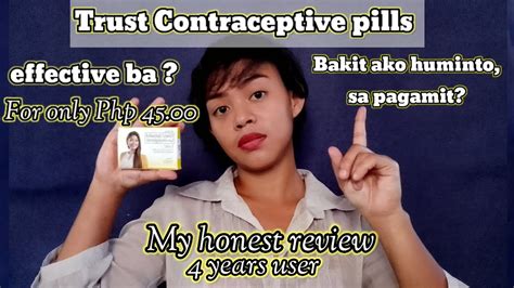 Contraceptive Trust Pills Lady Full Review YouTube