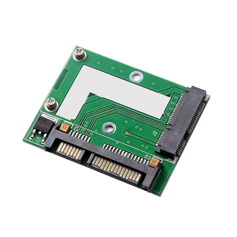 Hittime Mini Pci E Msata Ssd To 25 Sata 60 Gps Adapter Converter