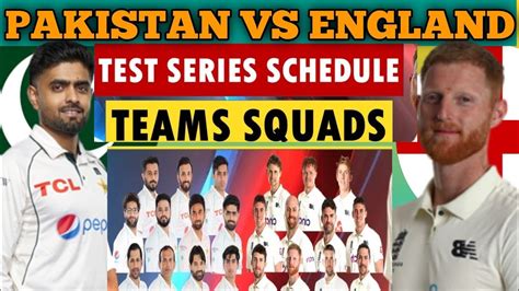 Pakistan Squad For England Test Series 2024 Pak Vs Eng Test Series