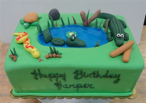 Alligator Birthday Cake Alligator Birthday Cake Alligator Birthday