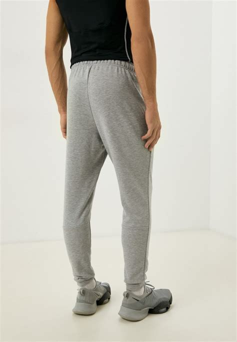 Брюки спортивные Nike M Nk Df Pant Taper Fleece Nfs цвет серый