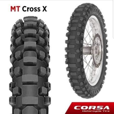 Jual BAN LUAR CORSA MT CROSS X 110 100 18 TRAIL Indonesia Shopee Indonesia