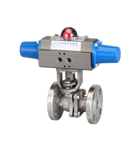 Automa Flanged Ball Valve Single Type