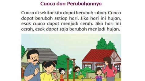 Tuliskan Informasi Tentang Cuaca Yang Kamu Peroleh Dari Bacaan Buku