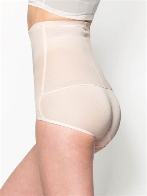 Hi Waist Control Brief Nude SATAMI Shapewear