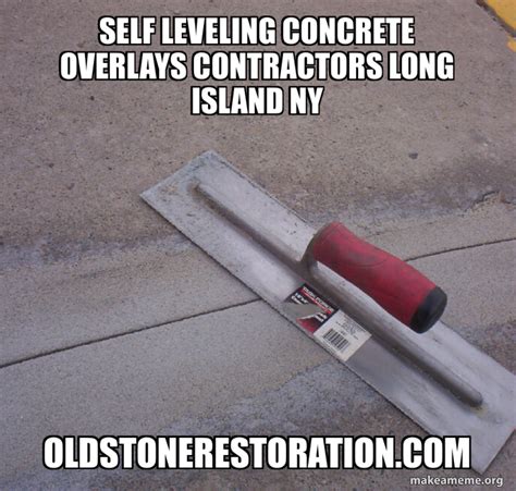 Self Leveling Concrete Overlays Contractors Long Island NY