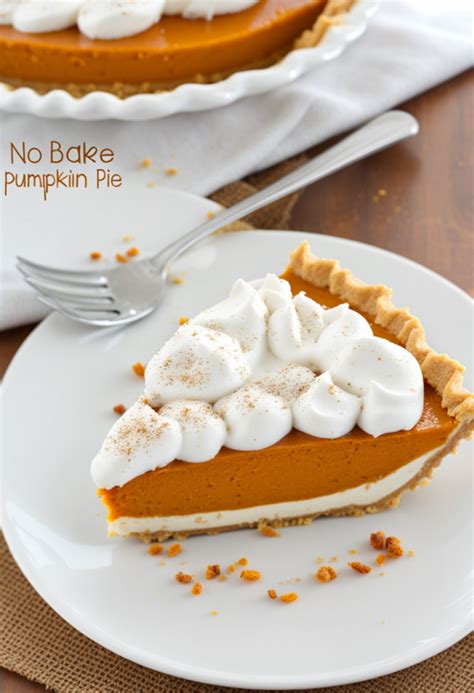 Easy No Bake Cream Cheese Pumpkin Pie Easyrecipes