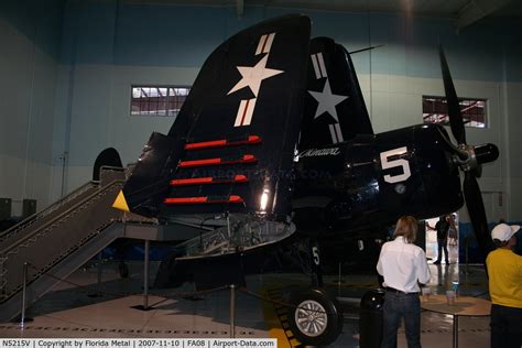 Aircraft N5215V 1945 Vought F4U 4 Corsair C N 9440 Photo By Florida