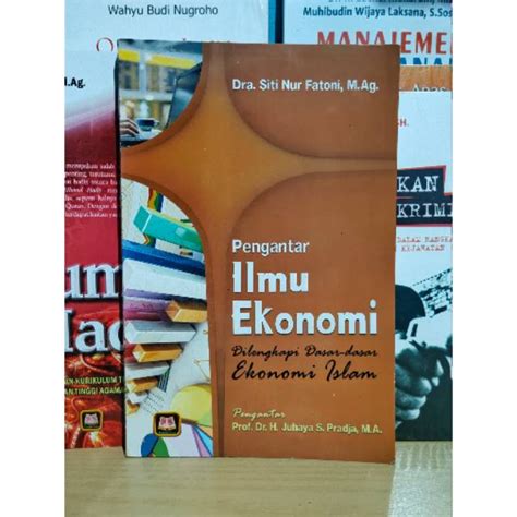 Jual Buku Pengantar Ilmu Ekonomi Ekonomi Syariah Ekonomi Mikro Islam