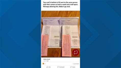 Duplicate Mail In Ballots Voter Fraud Concerns Verify