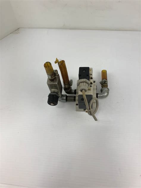 Smc Vq7 6 Fg S 3n Valve With As4000 Control Block Metal Logics Inc