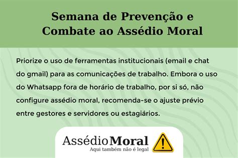 Combate Ao Ass Dio Moral E Ao Ass Dio Sexual Portal Trt