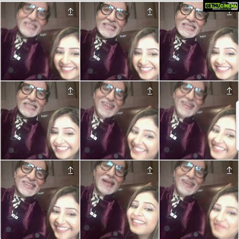 Sana Amin Sheikh Instagram When He Clicks Selfiewithamitabh