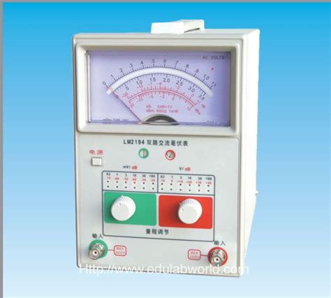 Dual Channel Ac Millivoltmeter Electrics And Electronics 21025