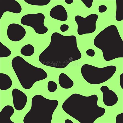 Seamless Cow Hide Pattern Stock Illustrations Seamless Cow Hide