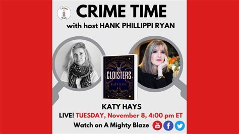 Hank Phillippi Ryan Interviews Katy Hays Youtube