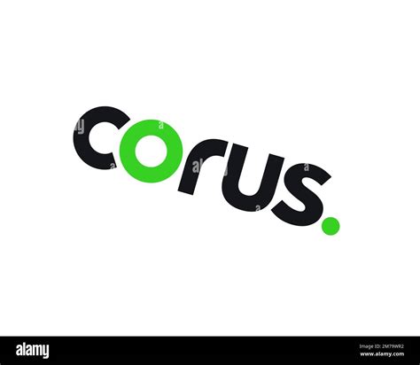 Corus Entertainment Company, Rotated Logo, White Background B Stock ...