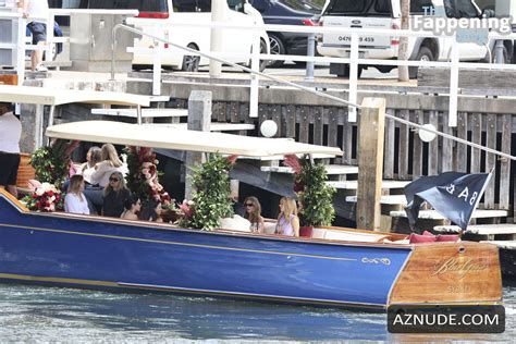 Samara Weaving Sexy Shows Off Her Hot Tits On Boat With Her Friends In Sydney Aznude