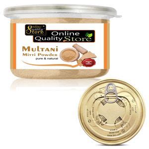 Online Quality Store 100 Pure Herbal Jar Multani Mitti Powder 100g