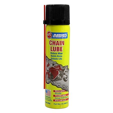 Abro Cl Atv Chain Lube Spray Cleaner All Purpose Cable Lubricant