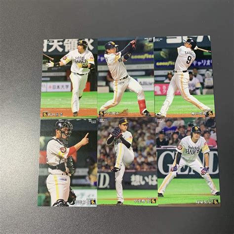 Jp 福岡ソフトバンクホークス プロ野球チップス 2020 カード 6枚 レギュラー ノーマル 6選手 ホビー 通販