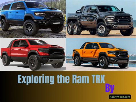 The Dodge Ram Trx Abilitykeen