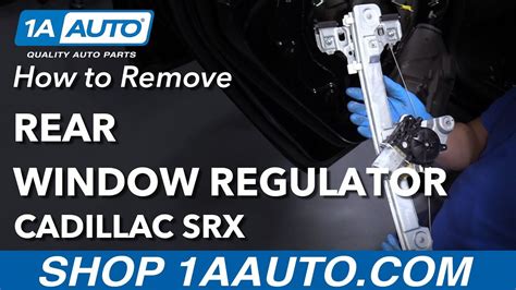 How To Replace Rear Window Regulator 10 16 Cadillac Srx Youtube