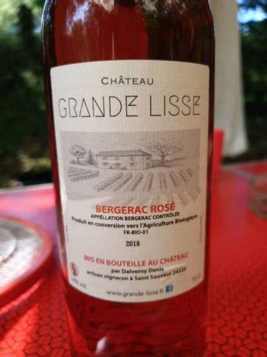 Ch Teau Grande Lisse Bergerac Ros Vivino Us